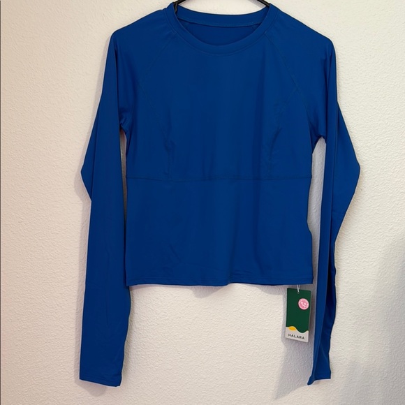 HALARA Tops - Halara Play Blue Long Sleeve
